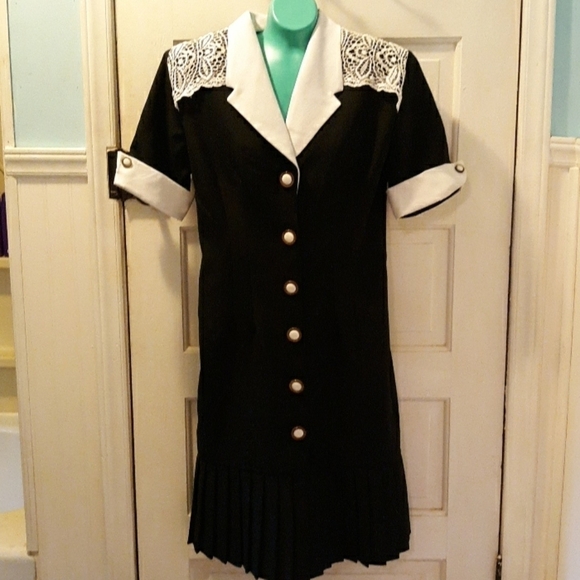 Jenny vintage made in USA sz 12 dress - Picture 1 of 4